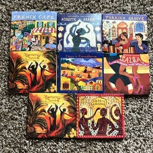 7 CDS with music from around the world